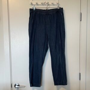 💫UNIQLO Elastic Waist Drawstring Jeans Straight Leg Large